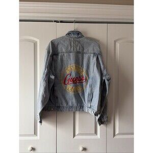 GUESS x ASAP Rocky USA Denim Jean jacket Men's Size Large